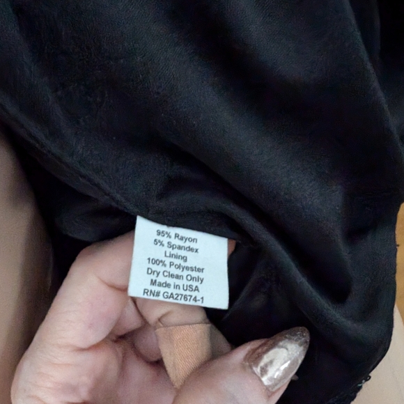 EVA FRANCO Sequin Bolero w/ ruching on shoulders & sleeves.Black. Size 4 GLAMOUR - Picture 11 of 11